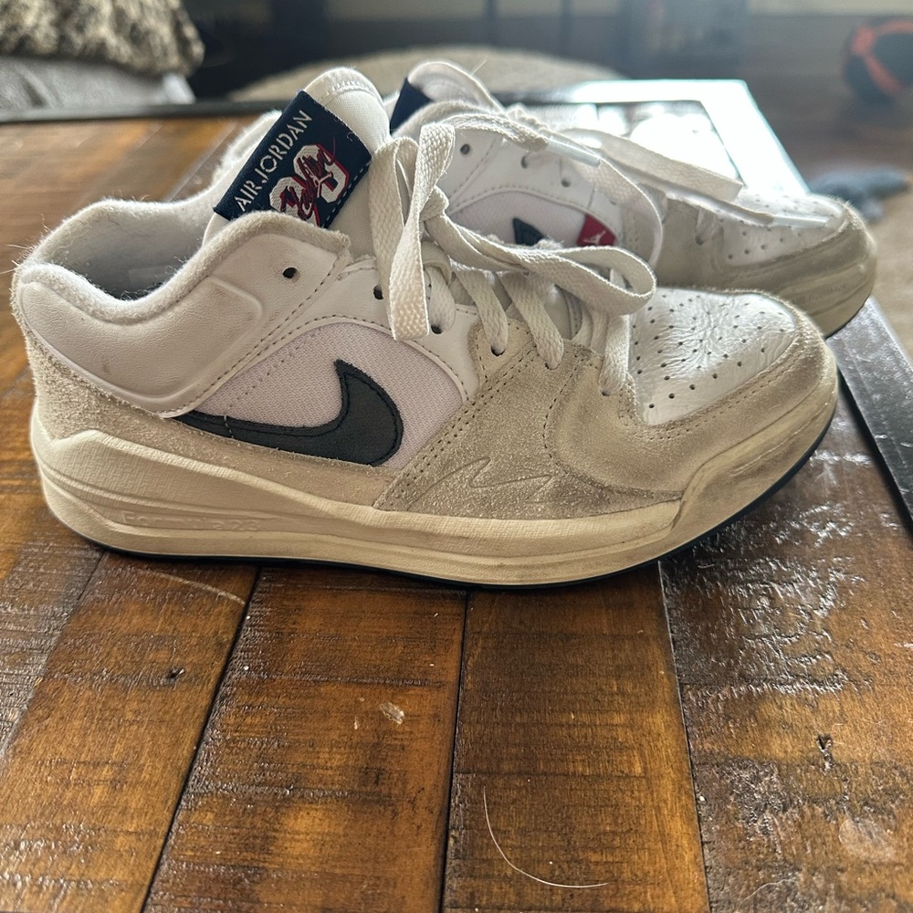 Nike Air Jordan White and Black Sneakers
